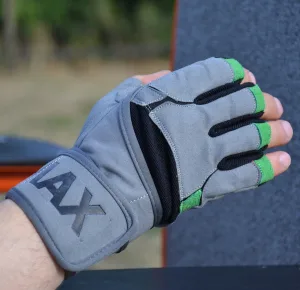 Рукавички для фітнесу MadMax MFG-860 Wild Grey/Green XXL