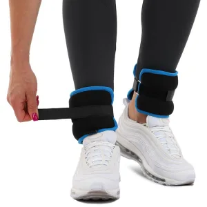 Обтяжувачі-манжети для рук та ніг 2 шт по 2 кг Сірий