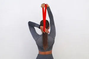 Резинка для фітнесу PowerPlay 4114 Mini Power Band 1,2 мм. Heavy червона (12-15 кг)