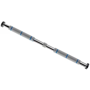 Турник раскладной в дверной проем 62-100 см серый