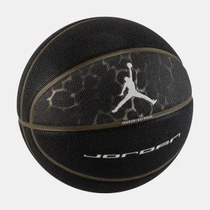 Баскетбольний м'яч Nike Jordan ULTIMATE 2.0 8 P GRAPHIC спущений оливково сірий/білий розмір 7 Оригінал