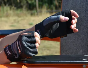 Рукавички для фітнесу Power System PS-2500 Power Plus Black/Grey - M