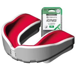 Капа MAKURA Ignis доросла (вік 11+) White/Red (art.6017514043)