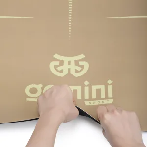 Килимок для йоги каучуковий поліуретан Pro ILLustration Sport Pro 183 см*68 см*5 мм бежевий