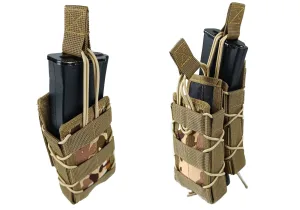 Підсумок під магазин АК/РПК одинарний відкритий Multicam Arid степовий (MOLLE, підсумок на розгрузку, жилет, РПС)