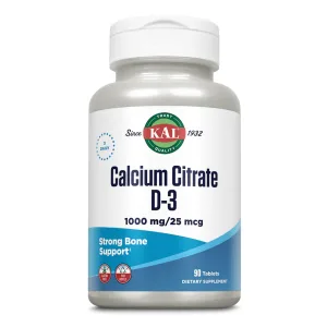 Calcium Citrate D3 1000 мг - 90 таблеток