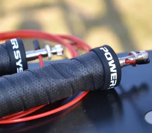 Скакалка швидкісна Power System PS-4079 Hi Spedd Jump Rope чорний 3 m.