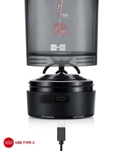 Шейкер спортивний електричний VOLTRX Gallium 700 мл. Tritan Red