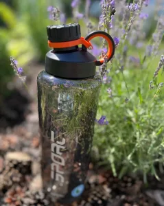 Пляшка для води CASNO - 1000 мл KXN-1236 сіра