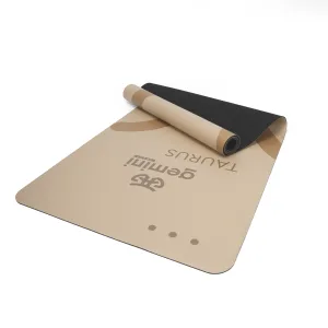 Коврик для йоги каучуковый полиуретан Pro Zodiac TAURUS Sport Pro телец 183 см*68 см*5 мм