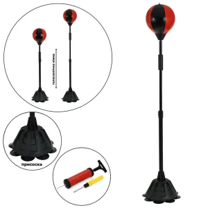 Груша боксерська на стійці та присосці