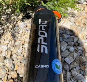 Пляшка для води CASNO - 1000 мл KXN-1236 сіра