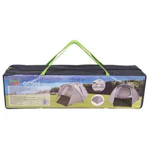4-Person Tent GreenCamp with Automatic Frame