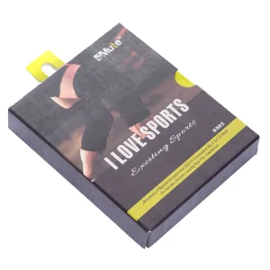 Наколінник бандаж еластичний MUTE 1 шт 9005 Чорний-поманранчевий