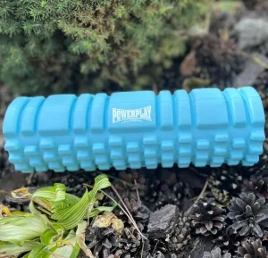 Масажний ролик (роллер) PowerPlay 4342 Massage Roller синій 30x10 см