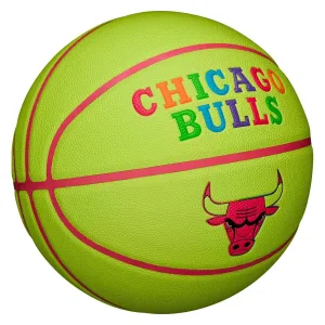 М'яч баскетбольний Wilson NBA TEAM NEON BSKT CHI BULLS розмір 7 WZ4037402 XB7 Оригінал