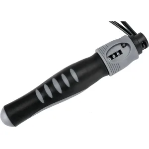 Скакалка з лічильником PowerPlay 4215 Jump Rope With Counter Чорно/Сіра 2,75 см.