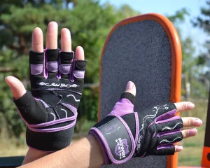 Рукавички для фітнесу Power System PS-2720 Rebel Girl жіночі Purple - S