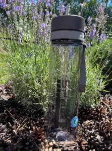 Пляшка для води CASNO 1000 мл KXN-1111 сіра