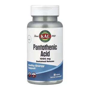 Pantothenic Acid Sustained Release 1000 мг - 50 таблеток