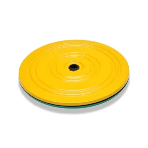 Диск здоровья грация для фитнеса - зеленый – желтый