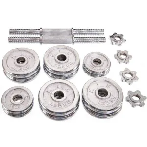 Гантелі розбірні хромовані 2 шт по 7,5 кг