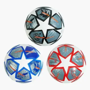 Мяч футбольный термоклеенный №5 черный