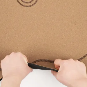 Килимок для йоги пробковий каучуковий Sport 183 см 61 см 5 мм