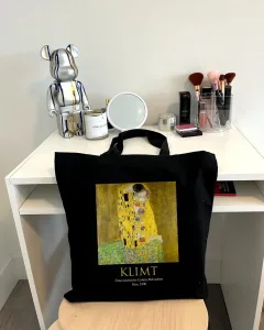 Екошопер BookOpt ВК4064 KLIMT «поцілунок» чорний