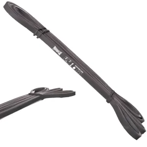 Еспандер-петля (гумка для фітнесу і кроссфіту) PowerPlay 4116 Double Colors Чорно/Сіра (2-7 кг)