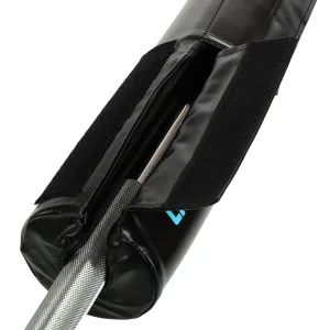 Накладка на гриф штанги пом'якшувальна LiveUp чорний LP8713