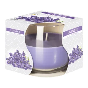 Ароматична свічка в скляному стакані лаванда SN 71 79