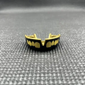 Капа OPRO Gold доросла (вік 11+) Grillz Чорно-золотий