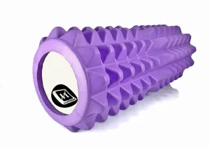 Масажний ролик EasyFit Grid Roller 33 см v.1,2 фіолетовий