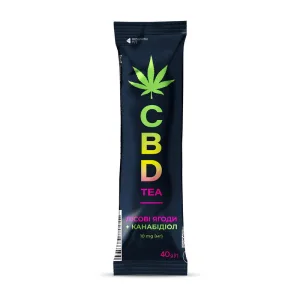 Yogoda CBD Tea - 40 г лісові ягоди + канабінол