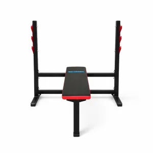 Лавка зі стійками під штангу для жиму