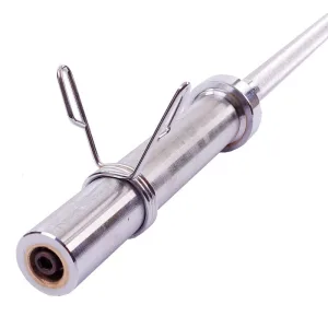 Гриф для штанги олімпійський прямий 1,8 м 50 мм