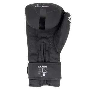 Боксерські рукавиці PowerPlay 3024 Ultra Mat чорно-білі 8 унцій