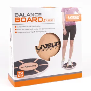 Балансборд дерев'яний LiveUp LS3150