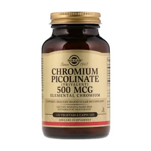 Chromium Picolinate 500 mcg 120 veg capsules