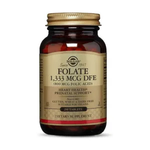 Folate 1,333 мкг DFE Folic Acid 800 мкг - 250 капсул