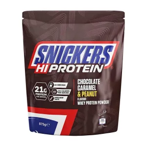 SNICKERS Hi Protein 875 г шоколадна карамель та арахіс