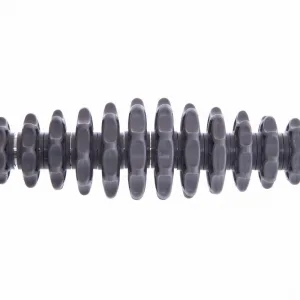 Масажер-палка роликова квітка Сірий