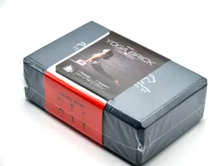 Yoga Blocks 2 pcs. PowerPlay 4006 Yoga Brick EVA Grey (pair)