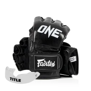 Рукавиці для ММА Fairtex FGV12 ONE Black M