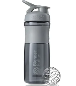 Шейкер спортивний пляшка BlenderBottle SportMixer Flip 820 мл сірий