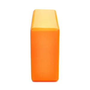 Блок для йоги 180 g 23х15х7,5 см - Помаранчевий