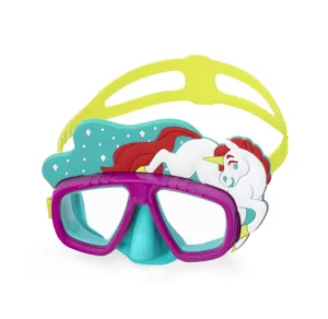 Маска для плавання BESTWAY 3+ 22064 Рожевий