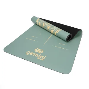 Коврик для йоги каучуковый полиуретан Pro ILLustration Sport Pro 183 см*68 см*5 мм бирюзовый