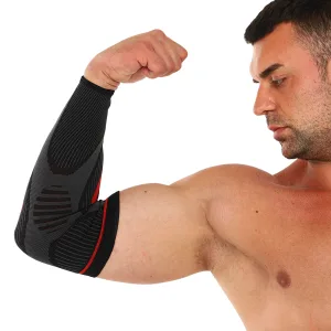 Elastic Elbow Sleeve with Fixing Strap SIBOTE 1 pc - 37.5 cm